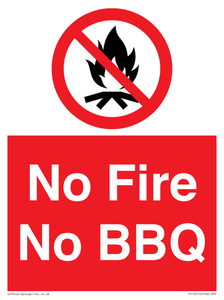 No Fire No BBQ